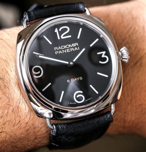 panerai radiomir 8 days black seal|panerai radiomir black seal ceramic.